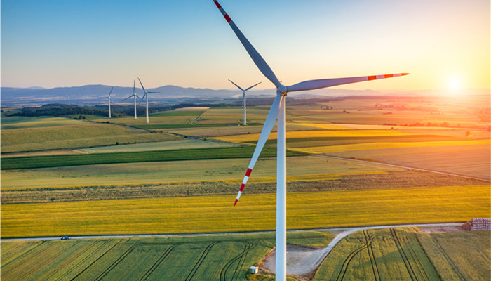 L'industria della potenza eolica promuove lo sviluppo del mercato del cuscinetto del vento