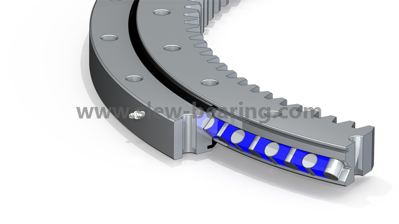 Wanda alta precisione singola riga rulli incrociati interno meccanismo di rotazione dell'anello